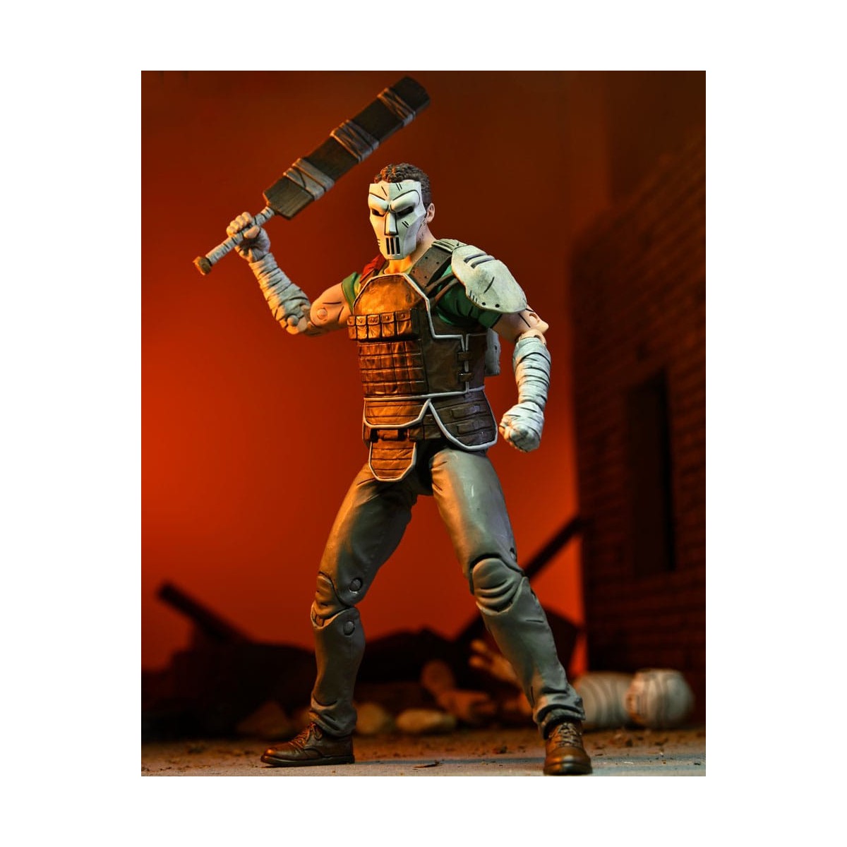 NECA - IDW Comics - Ultimate CASEY JONES El Último Ronin - TMNT - Teenage Mutant Ninja Turtles
