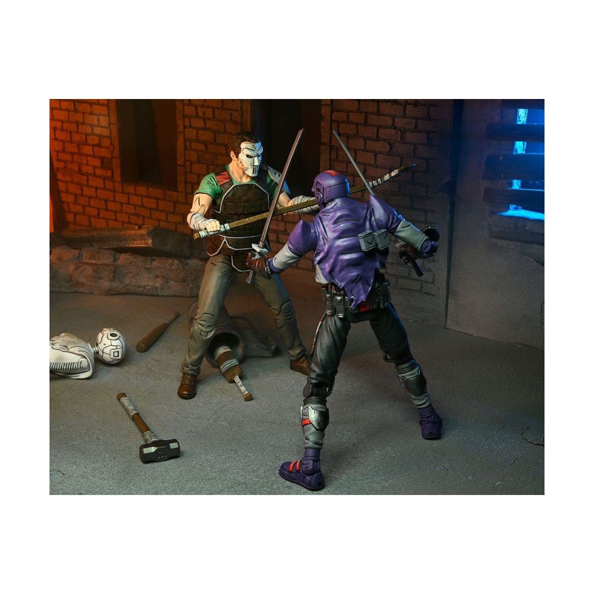 NECA - IDW Comics - Ultimate CASEY JONES El Último Ronin - TMNT - Teenage Mutant Ninja Turtles