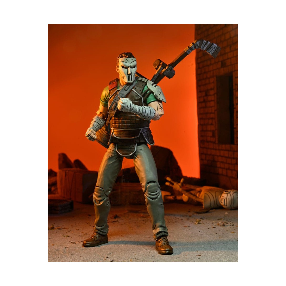 NECA - IDW Comics - Ultimate CASEY JONES El Último Ronin - TMNT - Teenage Mutant Ninja Turtles