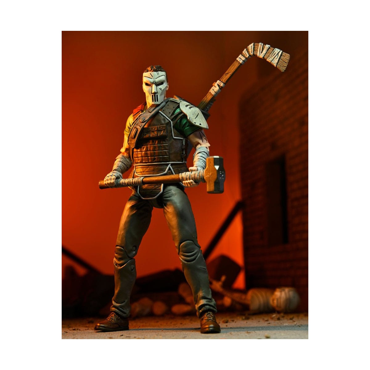 NECA - IDW Comics - Ultimate CASEY JONES El Último Ronin - TMNT - Teenage Mutant Ninja Turtles