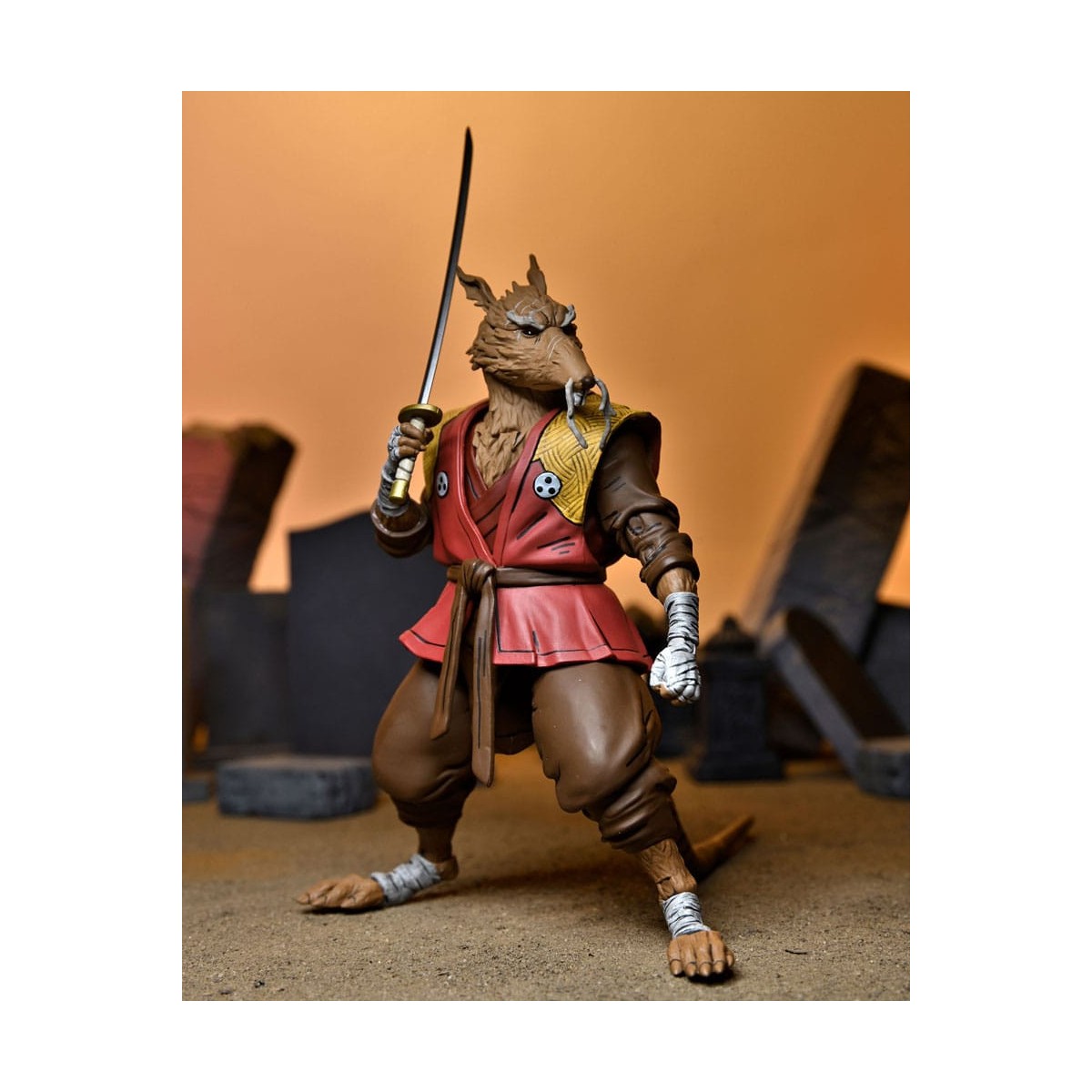NECA - IDW Comics - Ultimate SPLINTER El Último Ronin - TMNT - Teenage Mutant Ninja Turtles