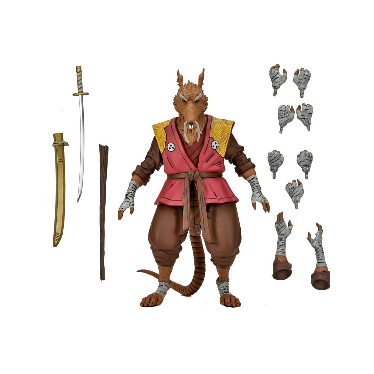 NECA - IDW Comics - Ultimate SPLINTER El Último Ronin - TMNT - Teenage Mutant Ninja Turtles