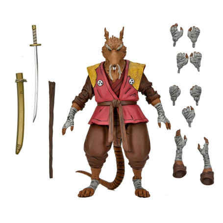 NECA - IDW Comics - Ultimate SPLINTER El Último Ronin - TMNT - Teenage Mutant Ninja Turtles
