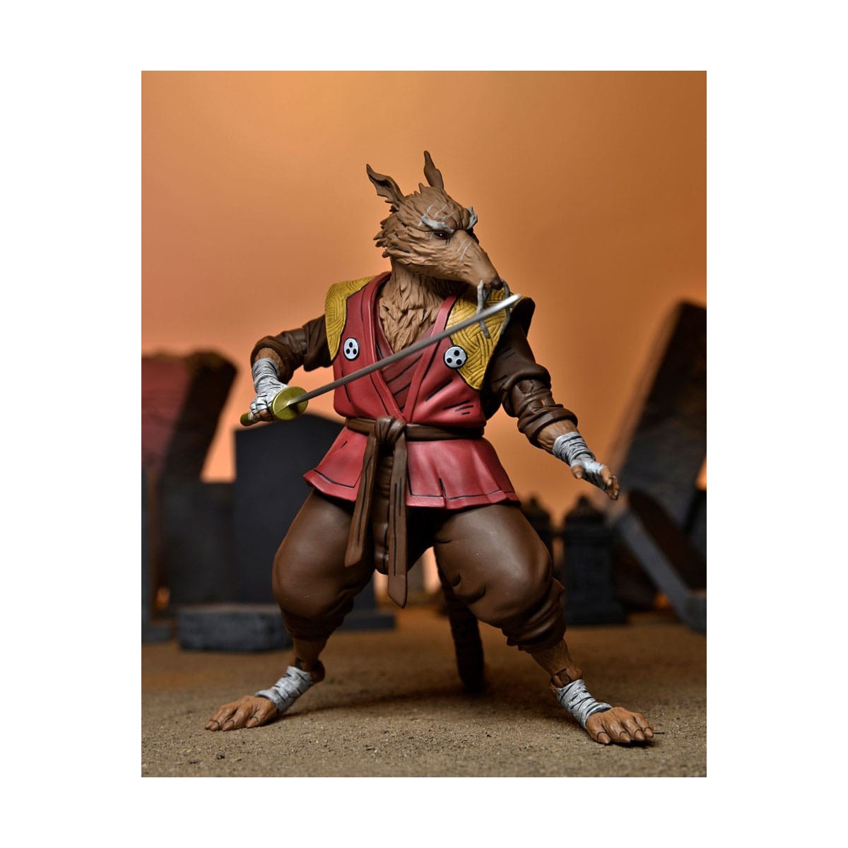 NECA - IDW Comics - Ultimate SPLINTER El Último Ronin - TMNT - Teenage Mutant Ninja Turtles
