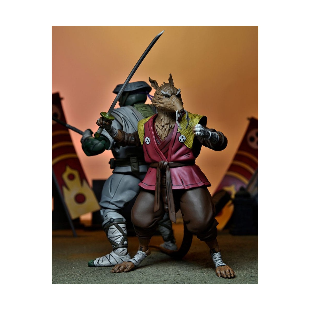 NECA - IDW Comics - Ultimate SPLINTER El Último Ronin - TMNT - Teenage Mutant Ninja Turtles