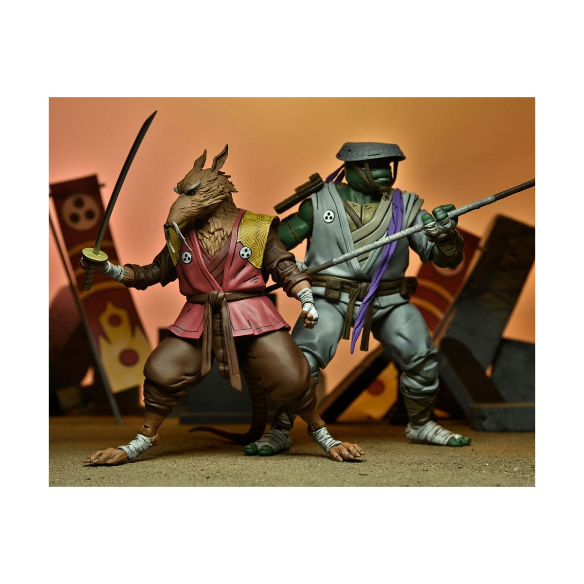 NECA - IDW Comics - Ultimate SPLINTER El Último Ronin - TMNT - Teenage Mutant Ninja Turtles