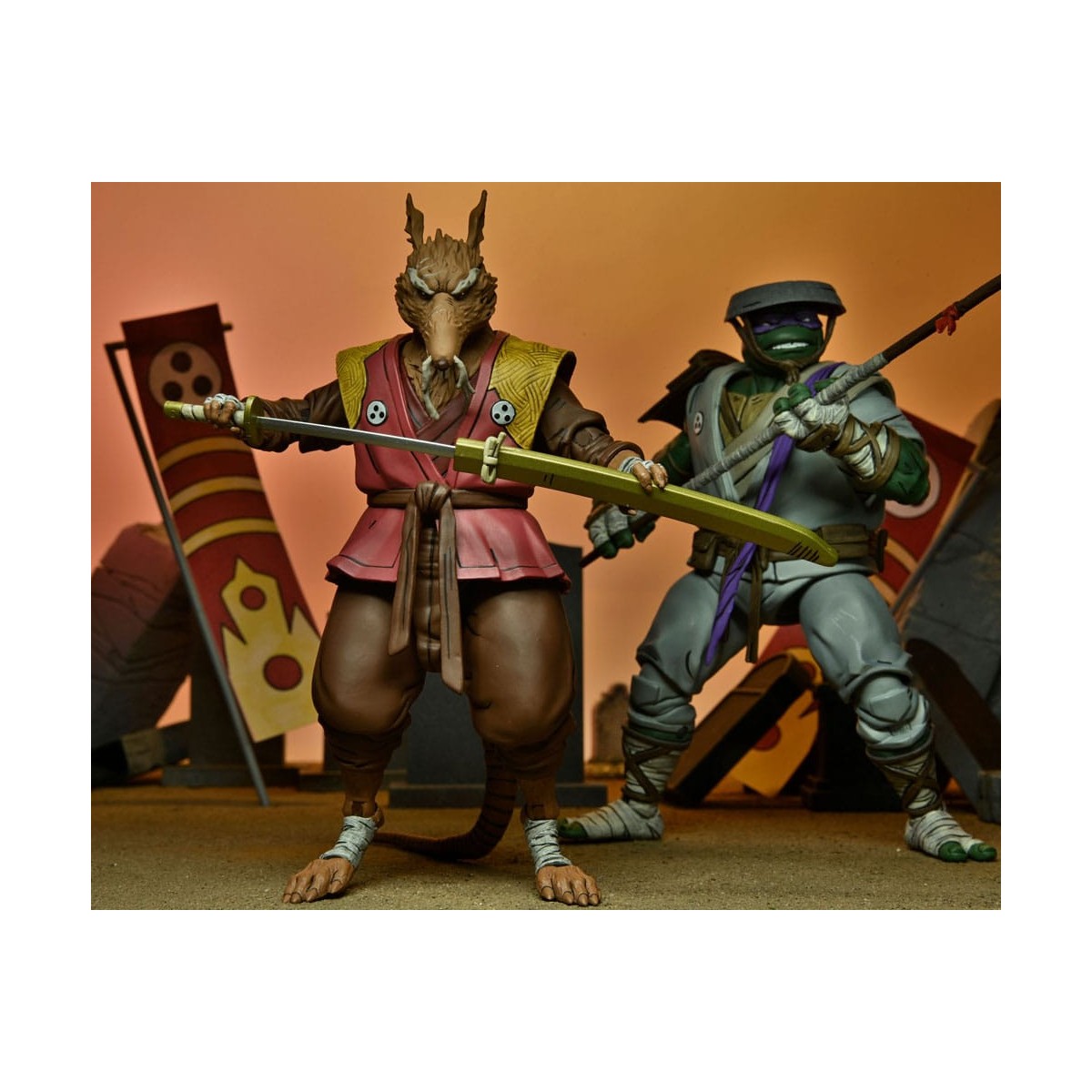 NECA - IDW Comics - Ultimate SPLINTER El Último Ronin - TMNT - Teenage Mutant Ninja Turtles