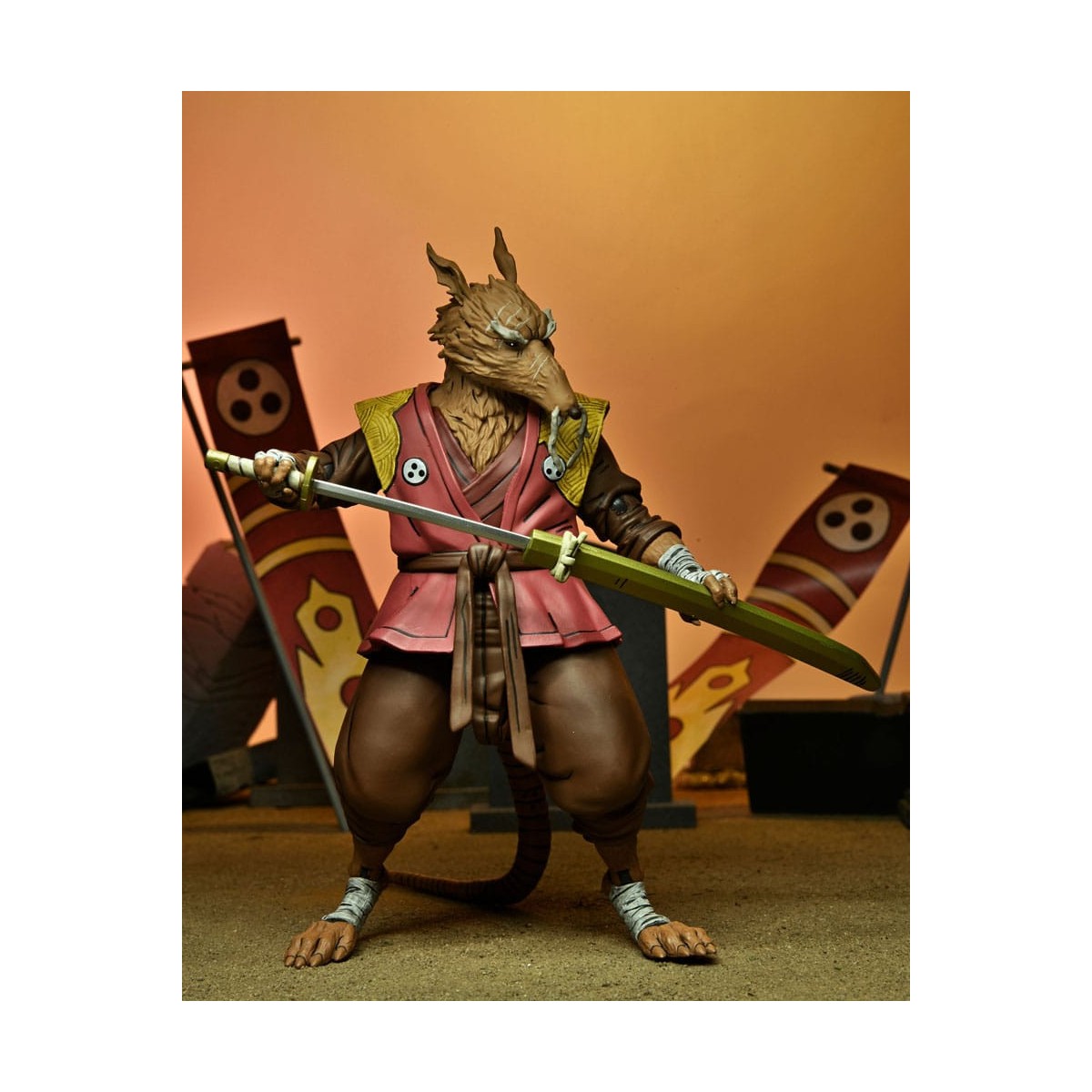 NECA - IDW Comics - Ultimate SPLINTER El Último Ronin - TMNT - Teenage Mutant Ninja Turtles
