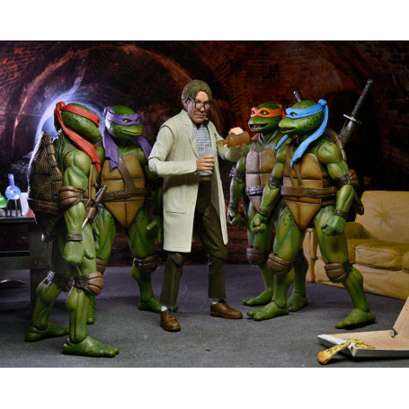 Neca - Profesor Perry con bata de laboratorio y Profesor Perry con traje para materiales peligrosos