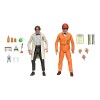 Neca - Profesor Perry con bata de laboratorio y Profesor Perry con traje para materiales peligrosos