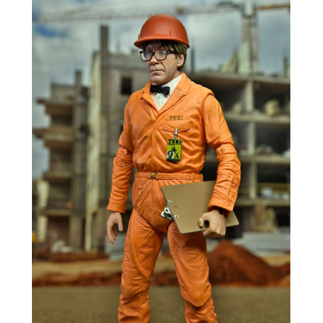 Neca - Profesor Perry con bata de laboratorio y Profesor Perry con traje para materiales peligrosos