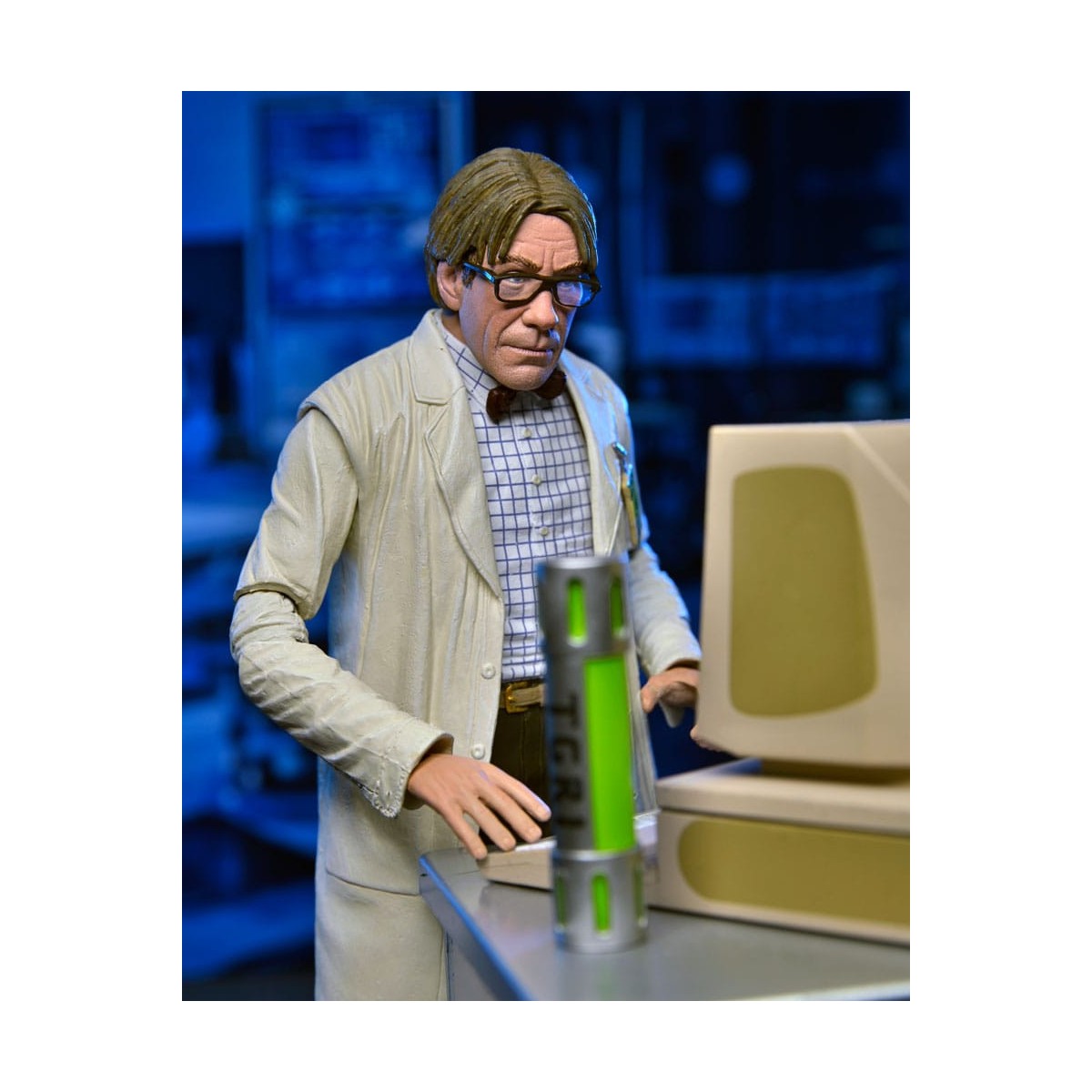 Neca - Profesor Perry con bata de laboratorio y Profesor Perry con traje para materiales peligrosos