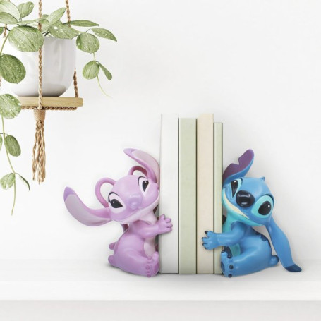 Disney Traditions Lilo y Stich - Stitch & Angel Sujetalibros - Sujetalibros
