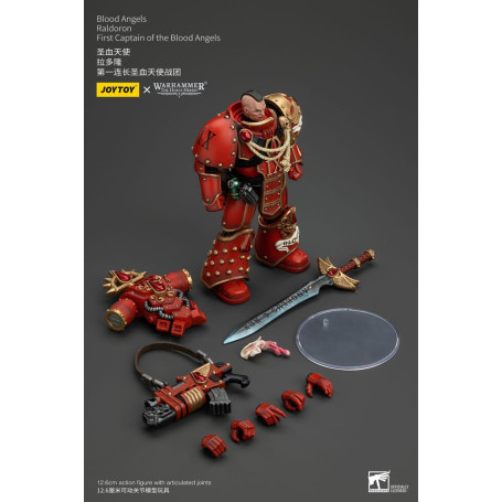 Joytoy - Warhammer - Ángeles de Sangre - Raldoron Primer Capitán de los Ángeles de Sangre - La Herejía de Horus