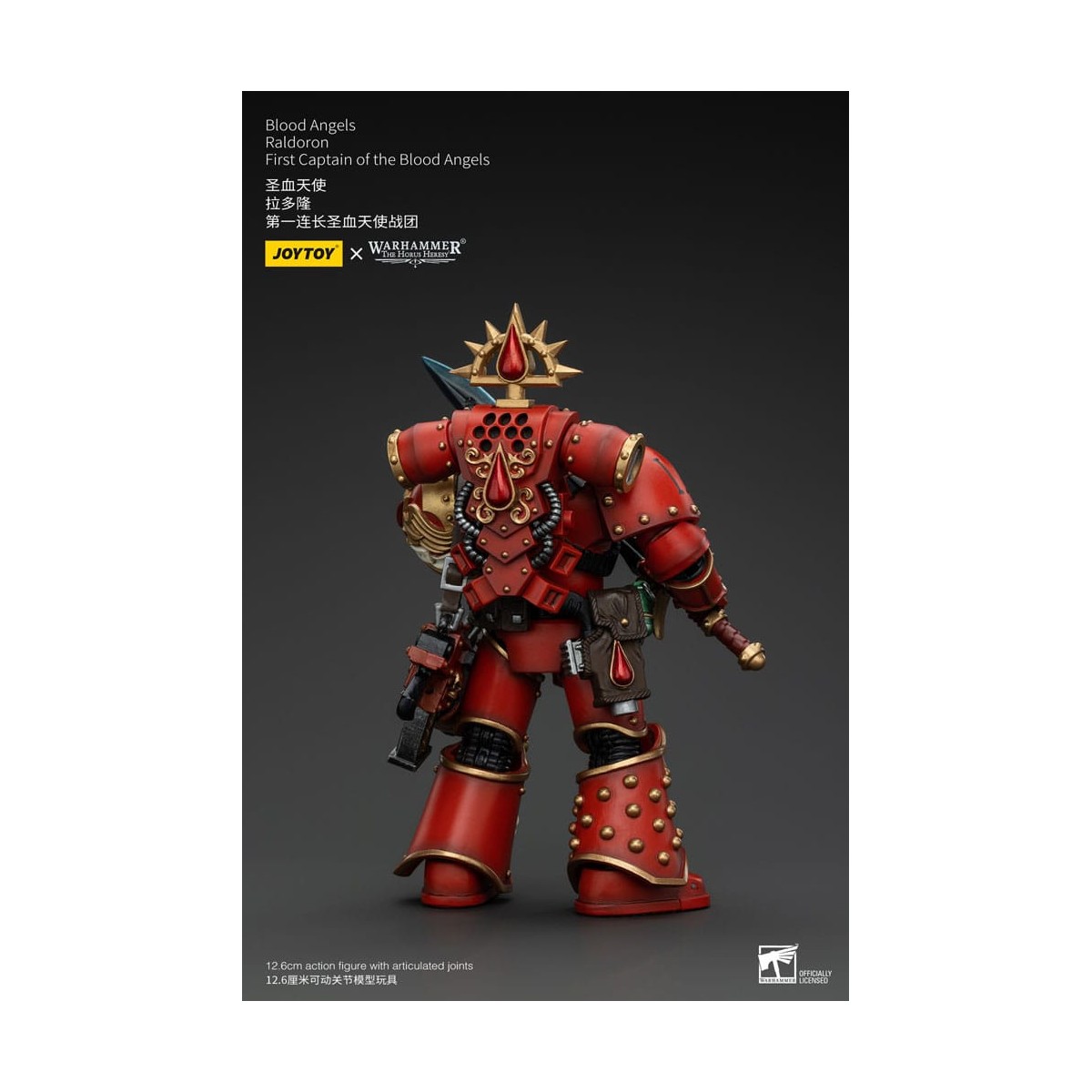 Joytoy - Warhammer - Ángeles de Sangre - Raldoron Primer Capitán de los Ángeles de Sangre - La Herejía de Horus
