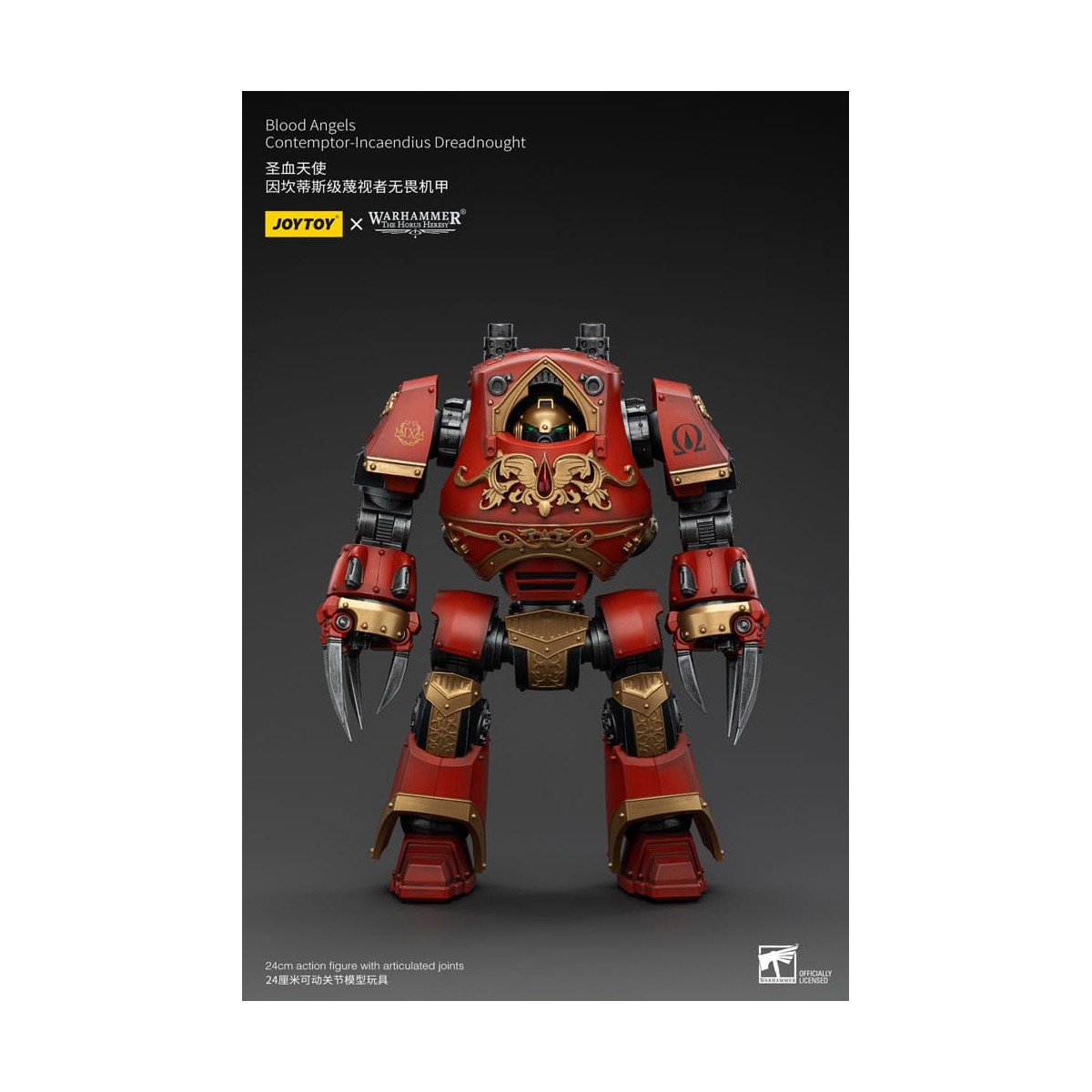 Joytoy - Warhammer - Ángeles de Sangre - Contemptor-Incaendius Dreadnought - La Herejía de Horus