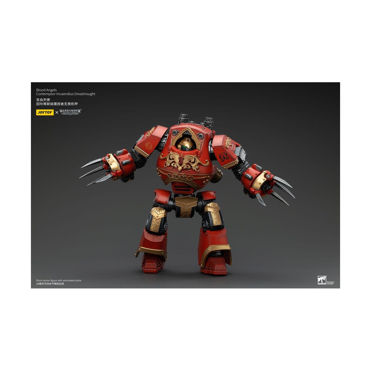Joytoy - Warhammer - Ángeles de Sangre - Contemptor-Incaendius Dreadnought - La Herejía de Horus