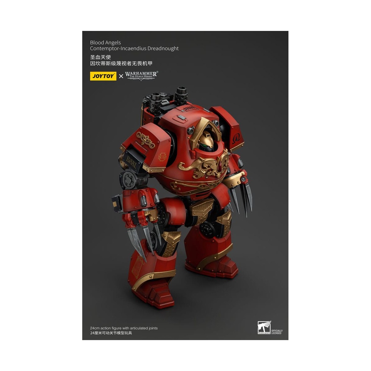 Joytoy - Warhammer - Ángeles de Sangre - Contemptor-Incaendius Dreadnought - La Herejía de Horus