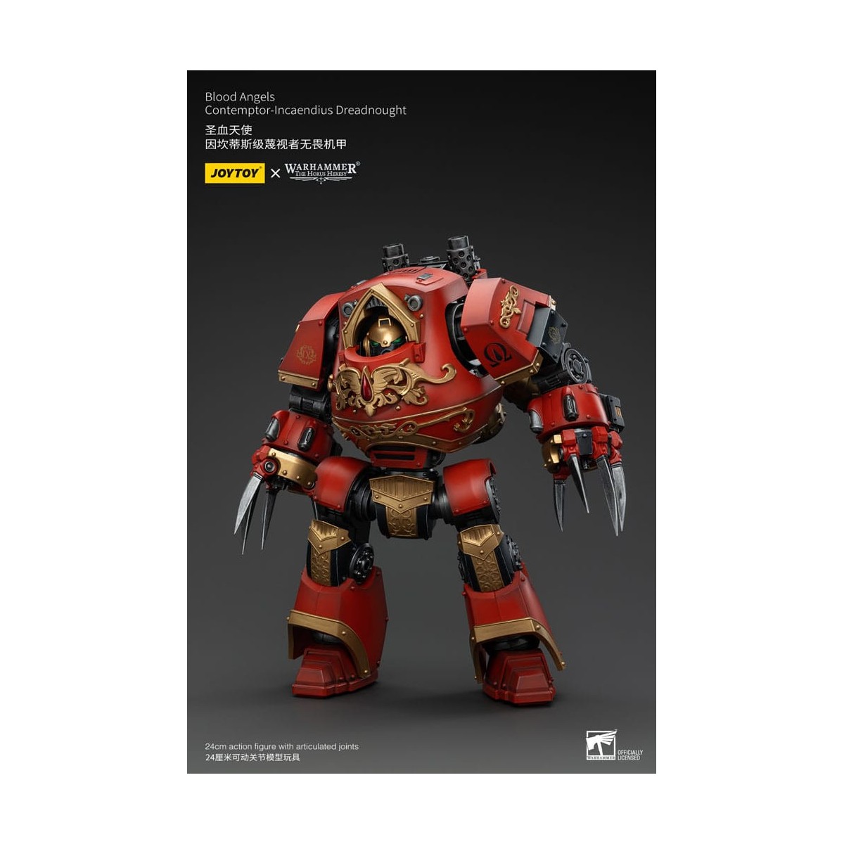 Joytoy - Warhammer - Ángeles de Sangre - Contemptor-Incaendius Dreadnought - La Herejía de Horus