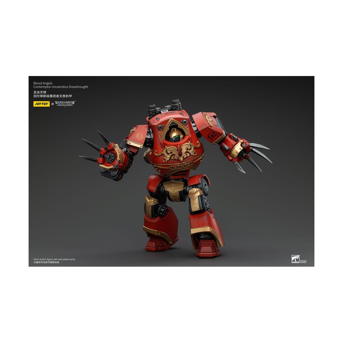 Joytoy - Warhammer - Ángeles de Sangre - Contemptor-Incaendius Dreadnought - La Herejía de Horus