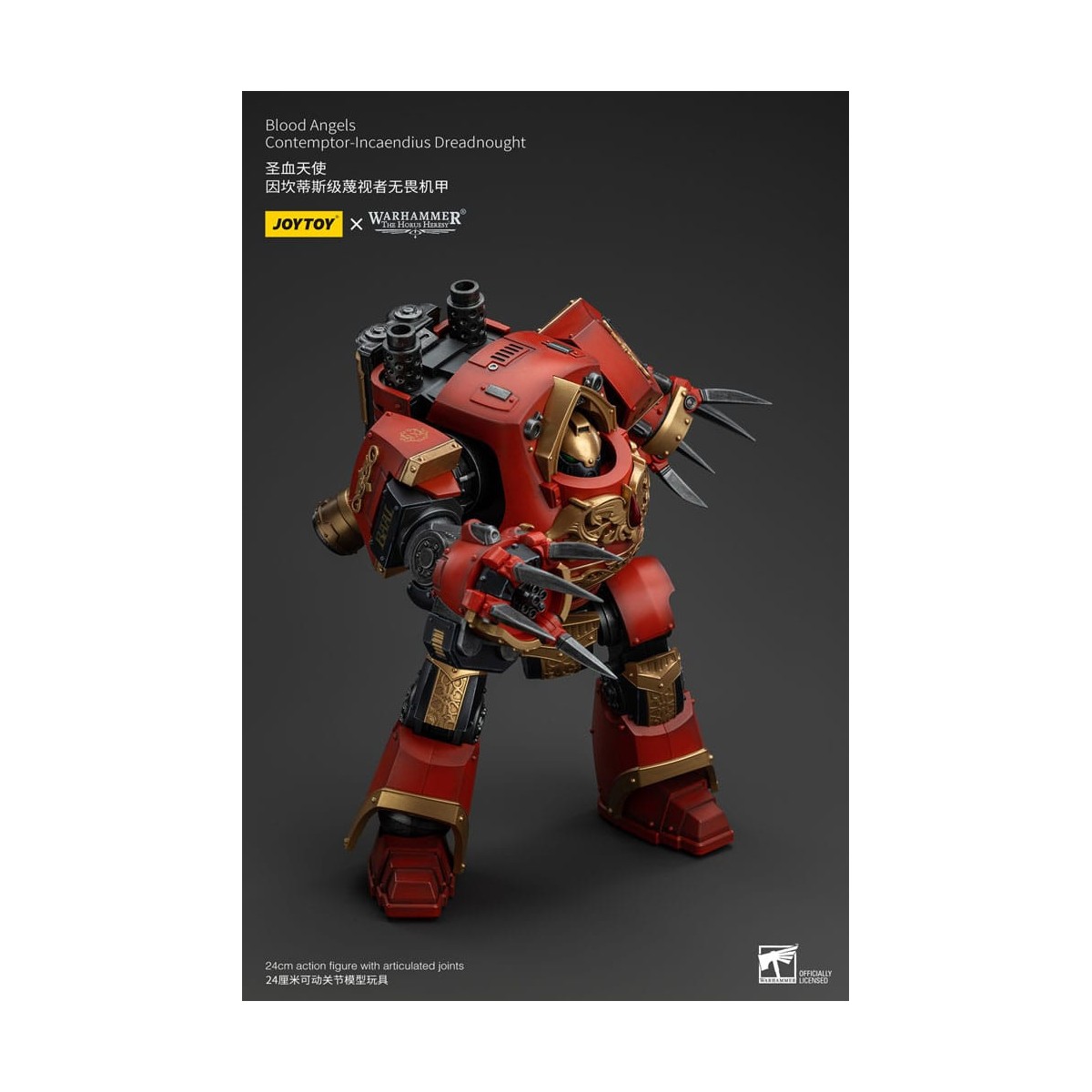 Joytoy - Warhammer - Ángeles de Sangre - Contemptor-Incaendius Dreadnought - La Herejía de Horus