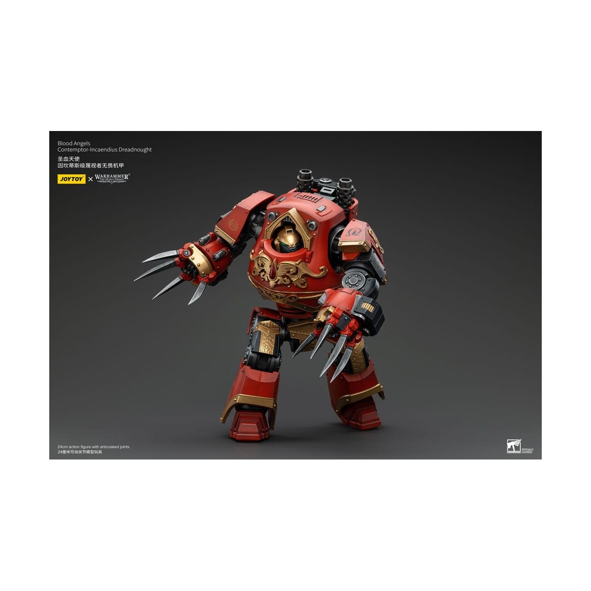 Joytoy - Warhammer - Ángeles de Sangre - Contemptor-Incaendius Dreadnought - La Herejía de Horus