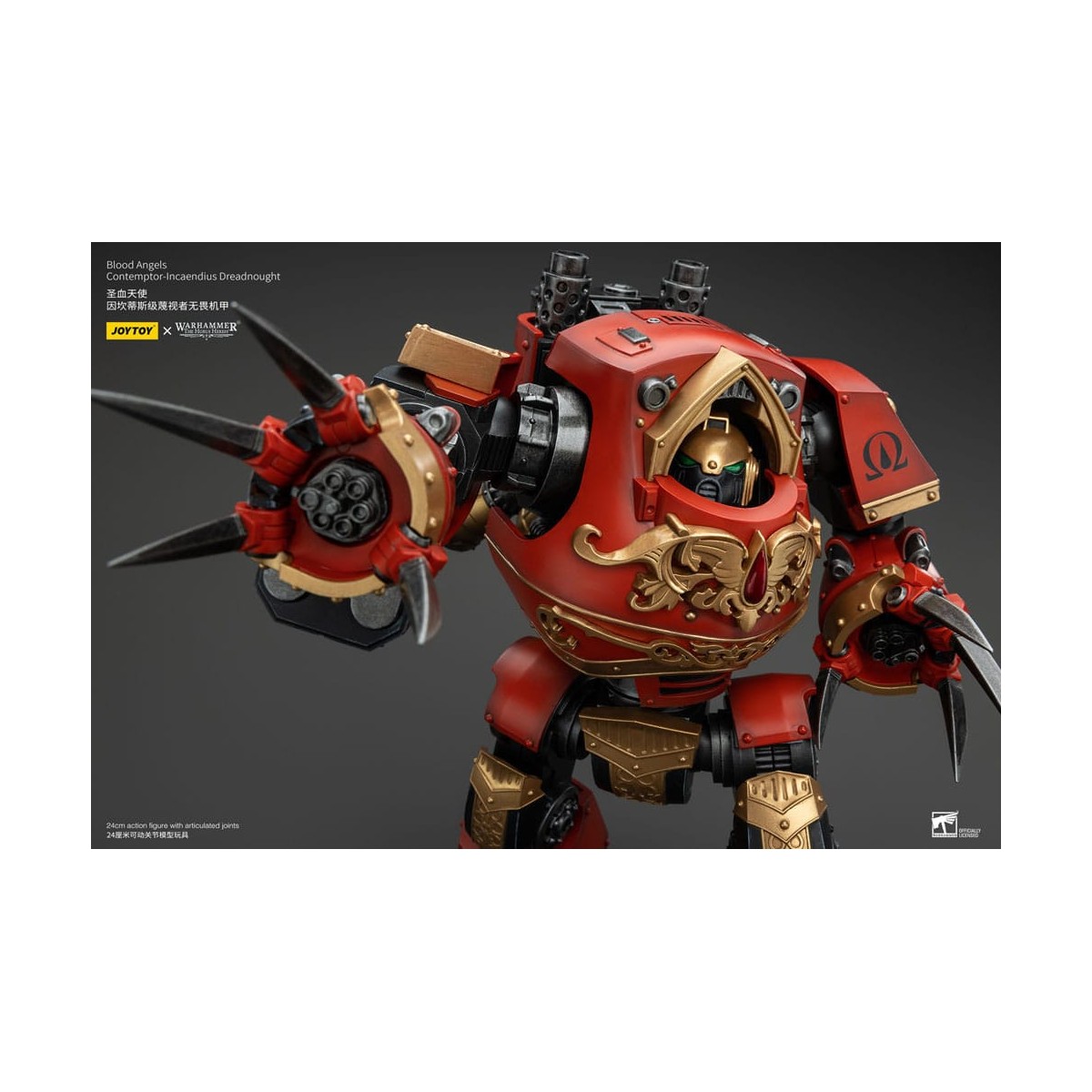 Joytoy - Warhammer - Ángeles de Sangre - Contemptor-Incaendius Dreadnought - La Herejía de Horus