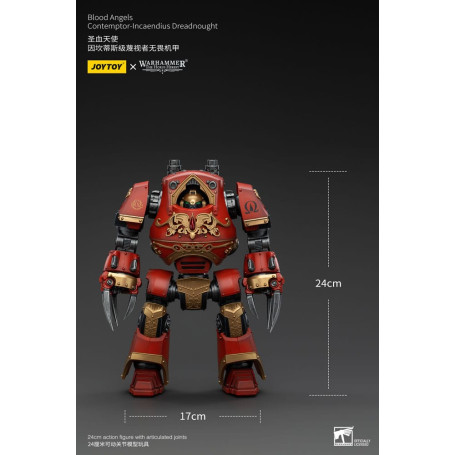 Joytoy - Warhammer - Ángeles de Sangre - Contemptor-Incaendius Dreadnought - La Herejía de Horus