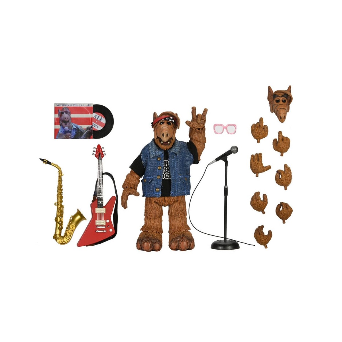 Neca A.L.F. - Ultimate Born to Rock ALF