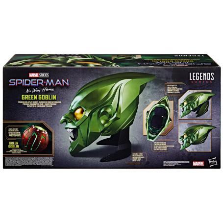 Hasbro - Réplica Casco Duende Verde 1/1 - Casco Marvel Legends