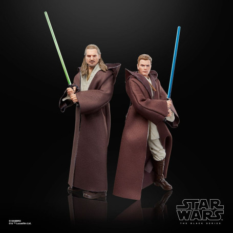 Star Wars Black Series - Pack Qui-Gon Jinn, Darth Maul, Obi-Wan Kenobi Episodio I