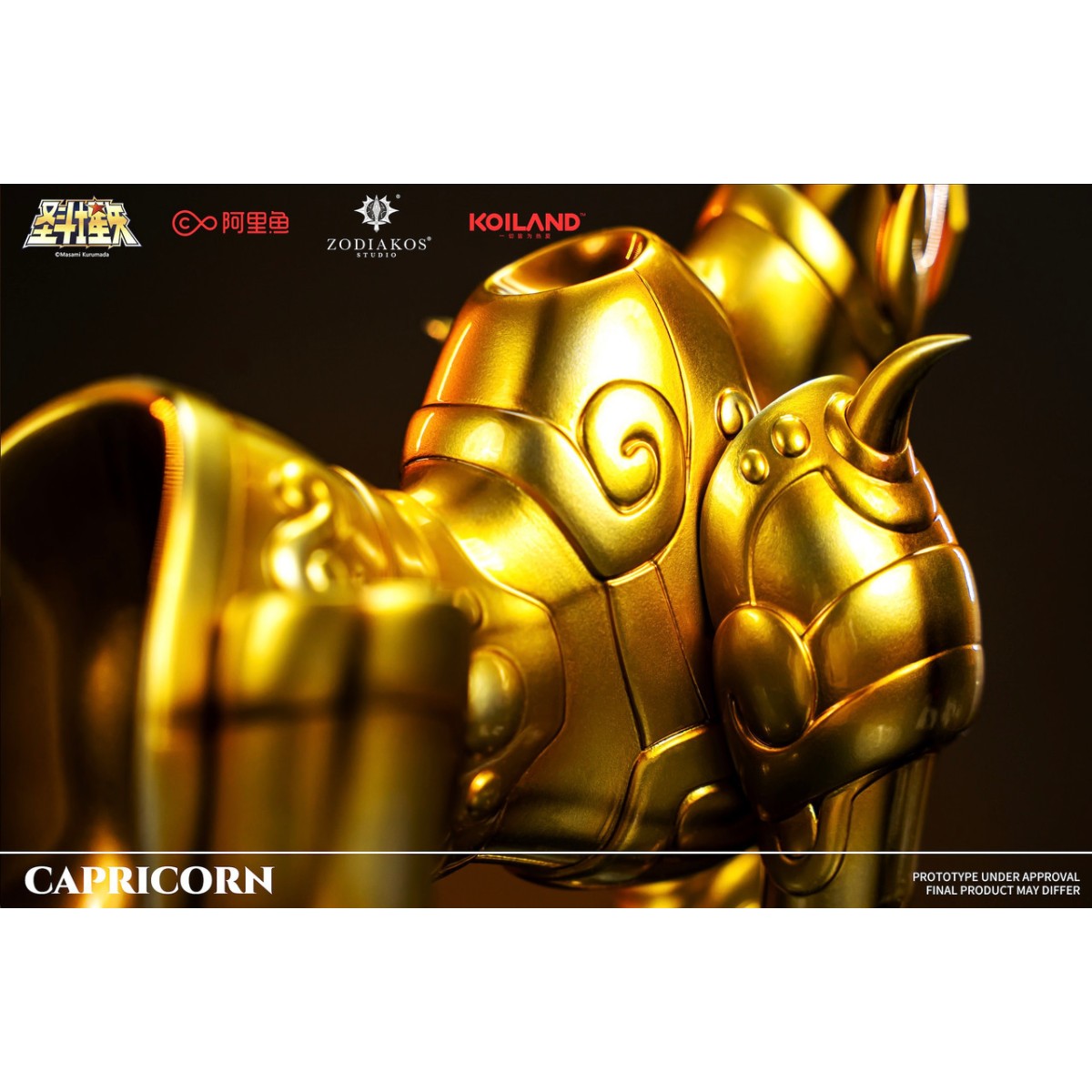 Zodiakos Studio - Tela de Capricornio - Tótem de Capricornio 1/6 - Saint Seiya - Estatua de los Caballeros del Zodiaco