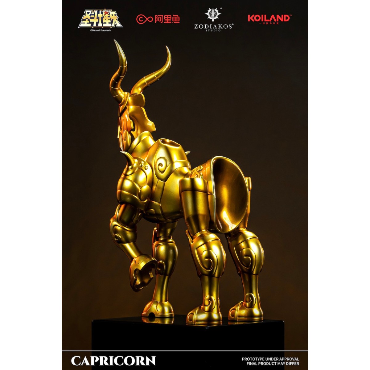 Zodiakos Studio - Tela de Capricornio - Tótem de Capricornio 1/6 - Saint Seiya - Estatua de los Caballeros del Zodiaco