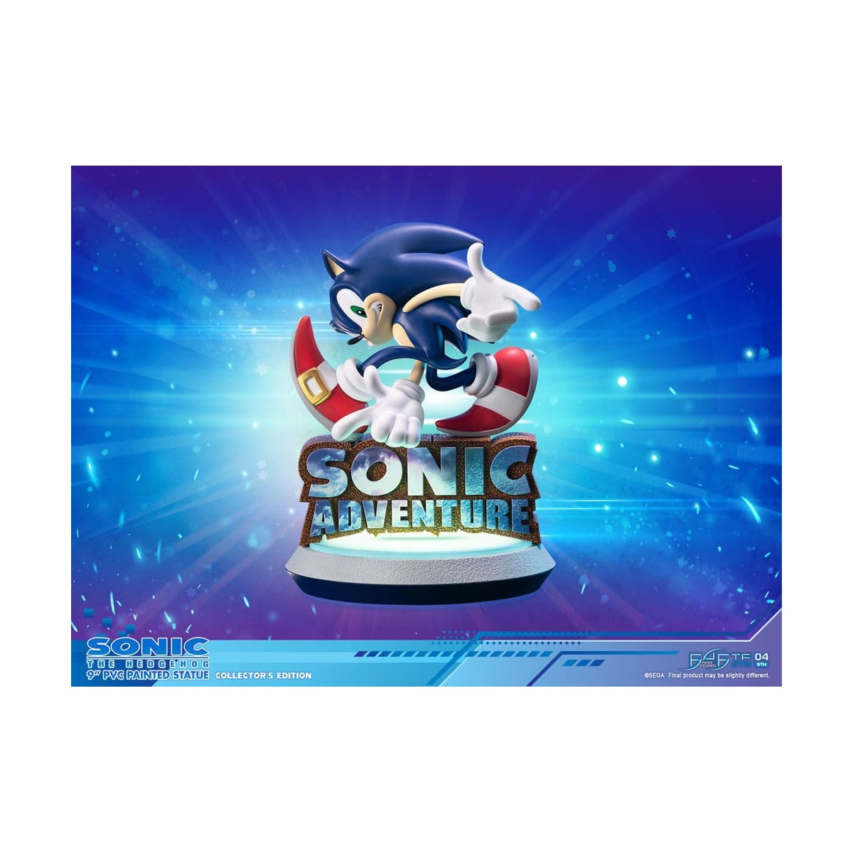 Primeras 4 figuras - Sonic the Hedgehog Edición Coleccionista - Sonic Adventure