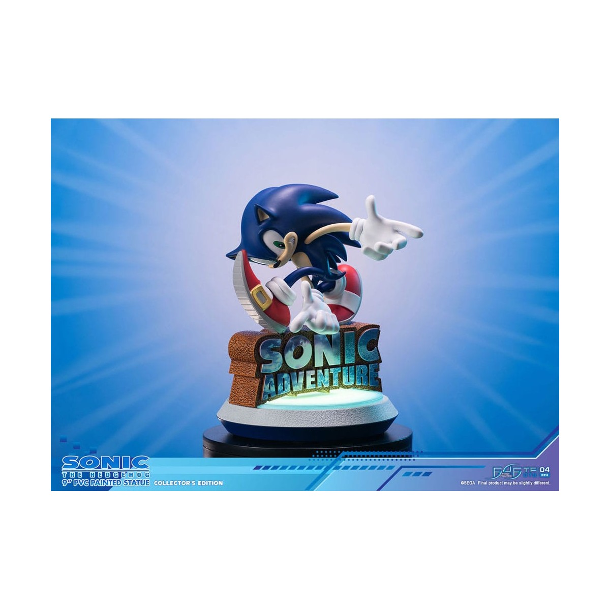 Primeras 4 figuras - Sonic the Hedgehog Edición Coleccionista - Sonic Adventure