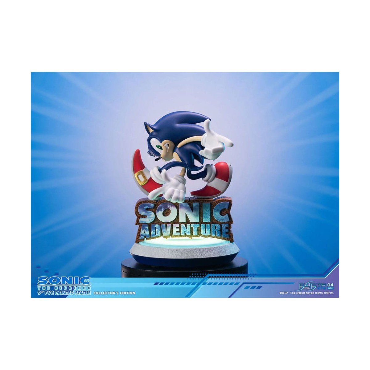 Primeras 4 figuras - Sonic the Hedgehog Edición Coleccionista - Sonic Adventure