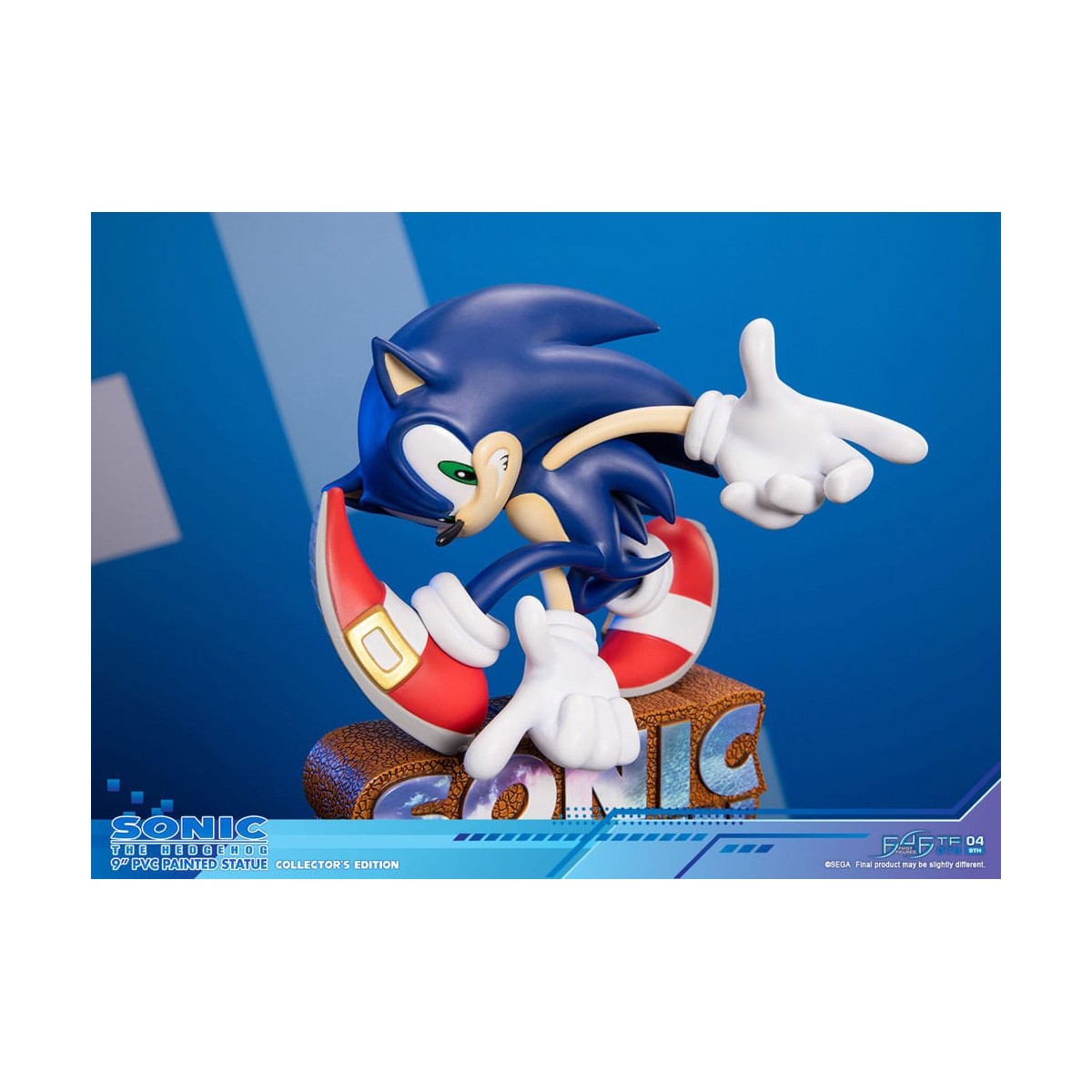Primeras 4 figuras - Sonic the Hedgehog Edición Coleccionista - Sonic Adventure