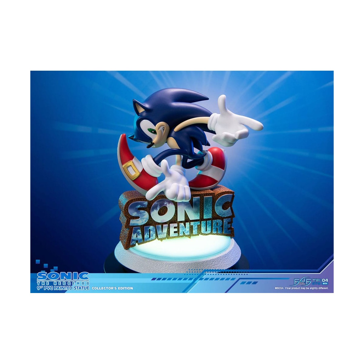 Primeras 4 figuras - Sonic the Hedgehog Edición Coleccionista - Sonic Adventure