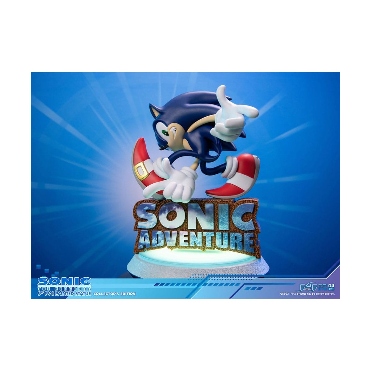 Primeras 4 figuras - Sonic the Hedgehog Edición Coleccionista - Sonic Adventure