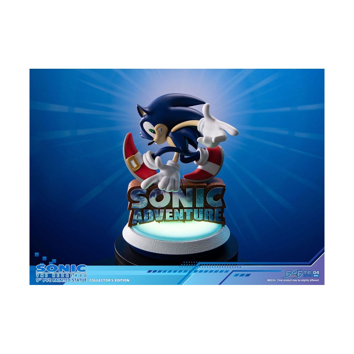 Primeras 4 figuras - Sonic the Hedgehog Edición Coleccionista - Sonic Adventure