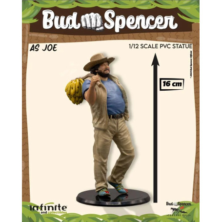 Infinite - Bud Spencer como Joe 1/12 pvc Estatua - Banana Joe