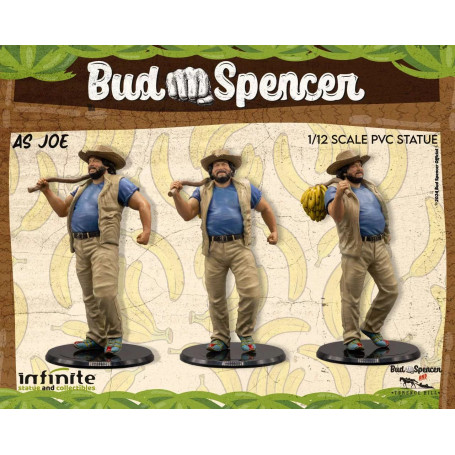 Infinite - Bud Spencer como Joe 1/12 pvc Estatua - Banana Joe