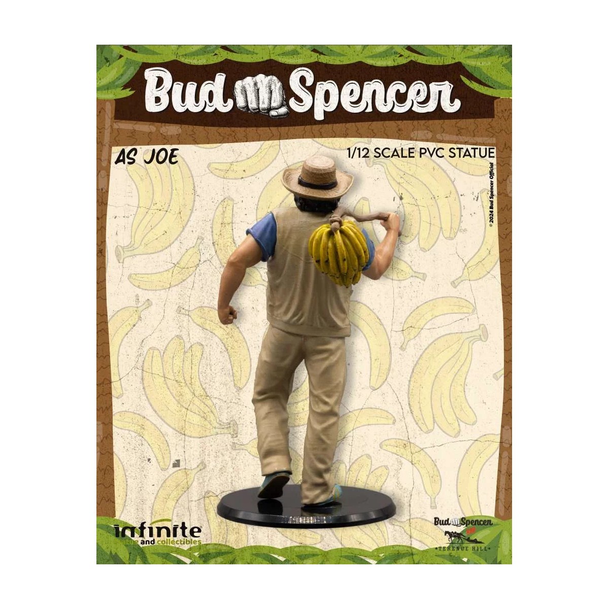 Infinite - Bud Spencer como Joe 1/12 pvc Estatua - Banana Joe