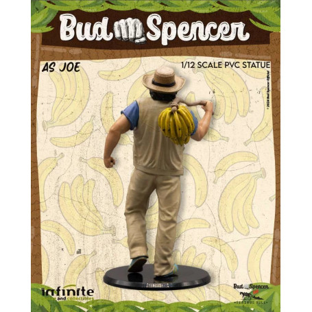 Infinite - Bud Spencer como Joe 1/12 pvc Estatua - Banana Joe