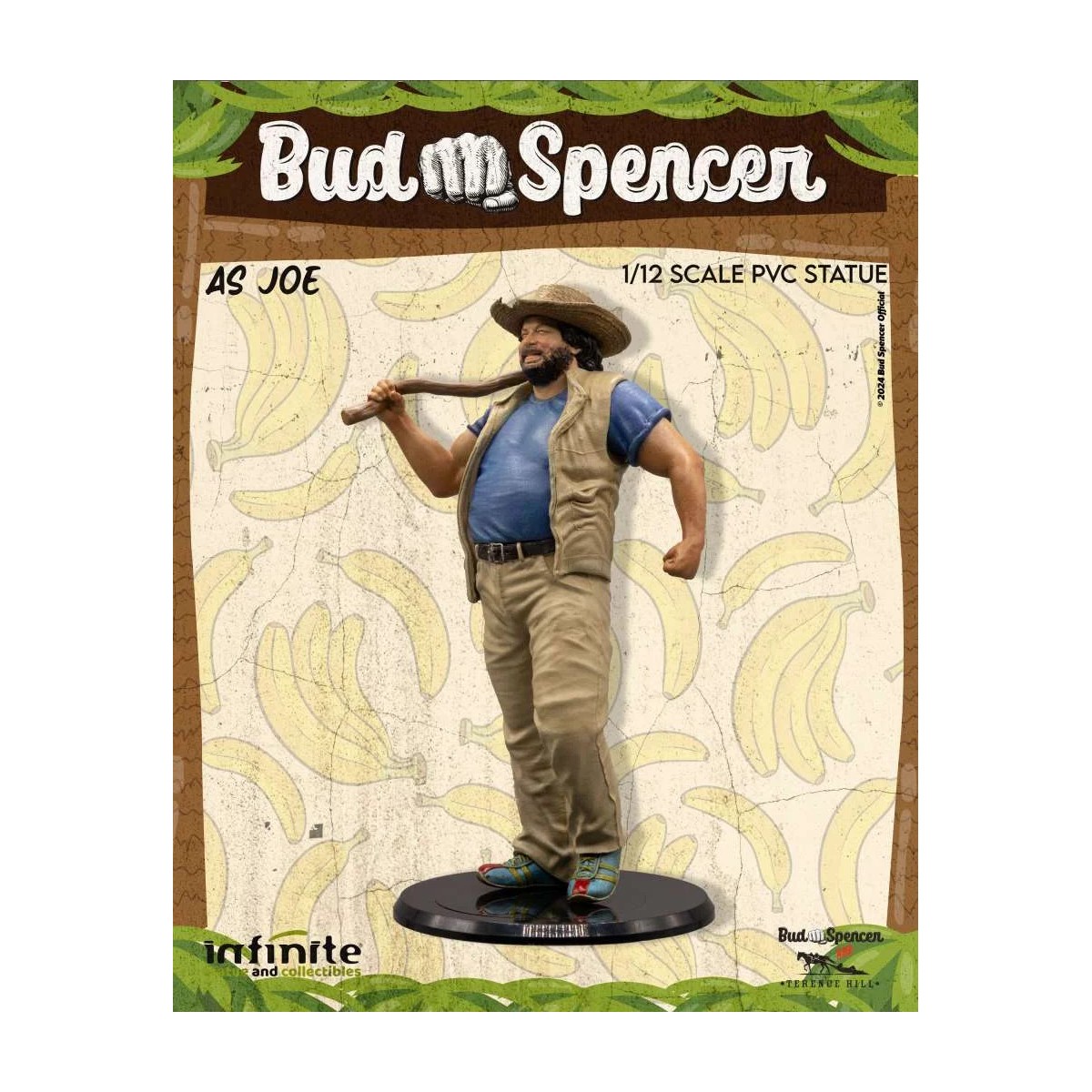 Infinite - Bud Spencer como Joe 1/12 pvc Estatua - Banana Joe