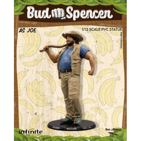 Infinite - Bud Spencer como Joe 1/12 pvc Estatua - Banana Joe