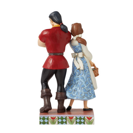 Enesco Disney Traditions Belle et Gaston - La Bella y la Bestia