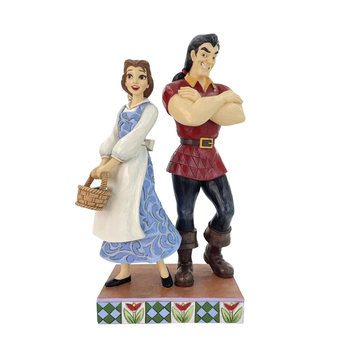 Enesco Disney Traditions Belle et Gaston - La Bella y la Bestia