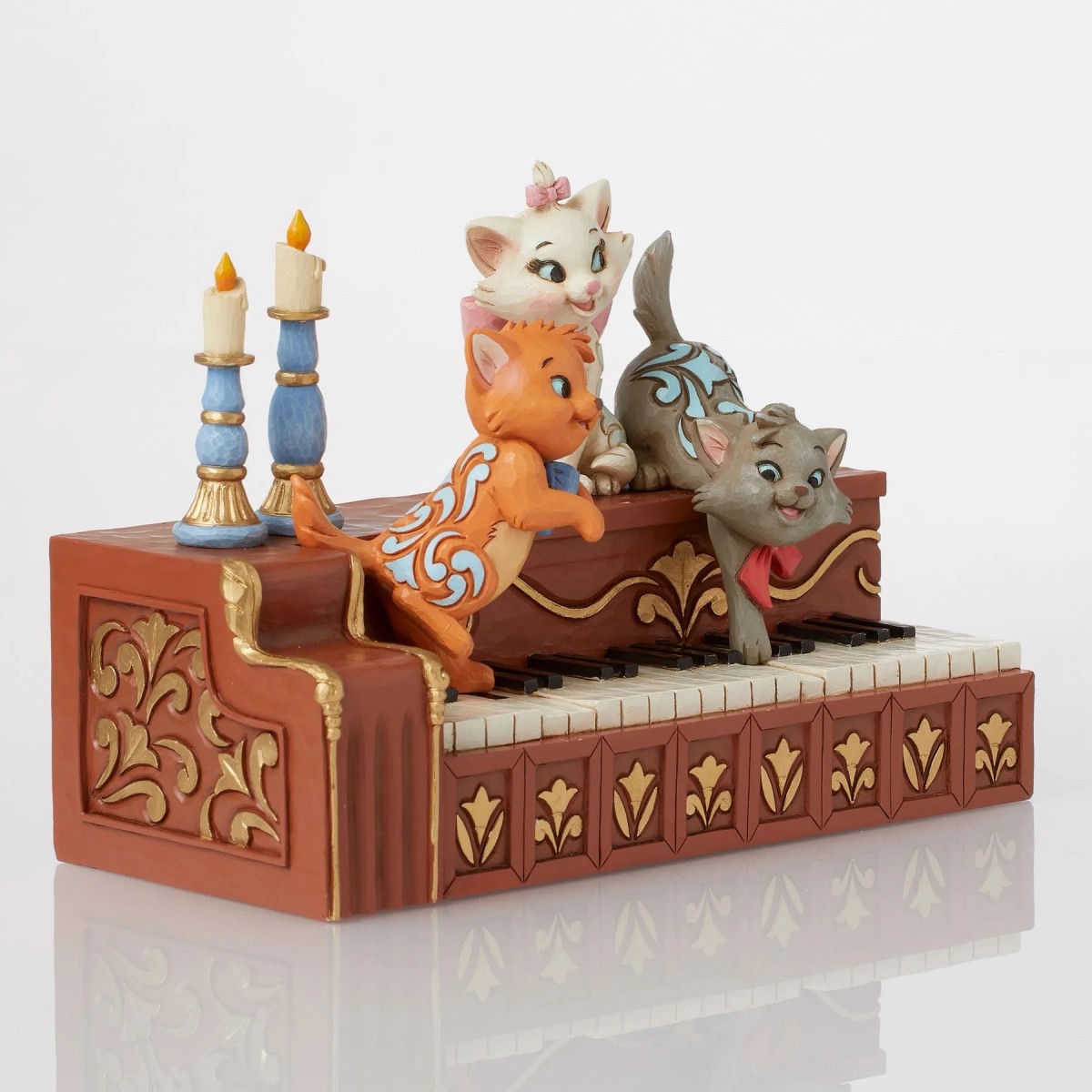 Enesco Disney Traditions By Jim Shore - Aristochats Piano Kittens - Los Aristochats