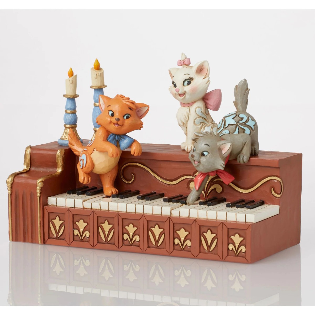 Enesco Disney Traditions By Jim Shore - Aristochats Piano Kittens - Los Aristochats